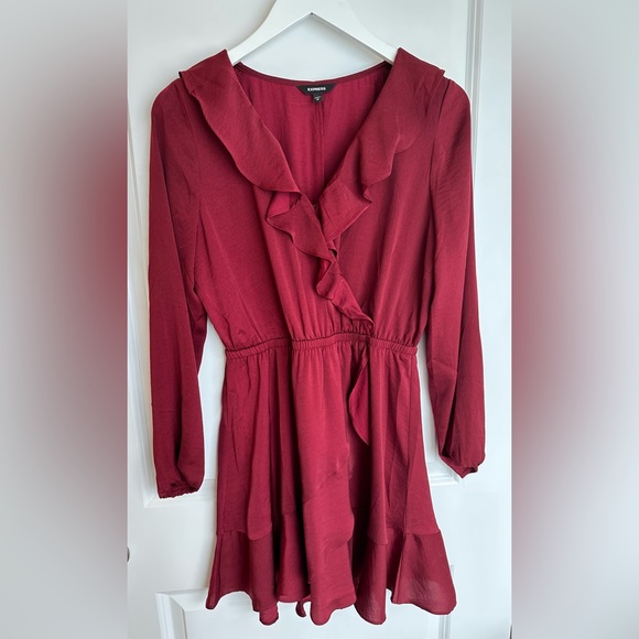 Express Dresses & Skirts - Express dress, size medium, burgundy red